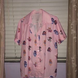 Sailor Moon button up